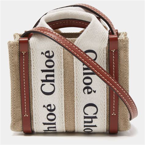 celine chloe bag beige|chloe woody leather tote.